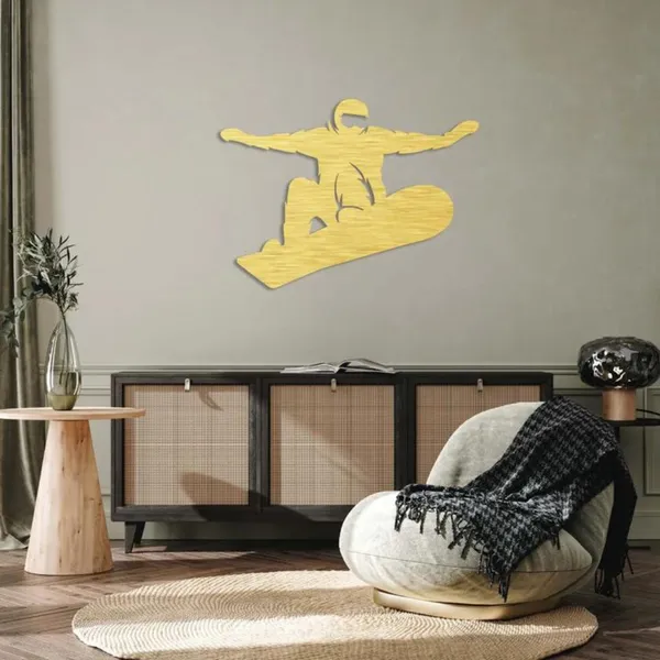 Metal_Wall_Art_for_Home_Decoration__|_Big_Air_Snowboarder__|_Gold