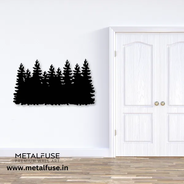 Metal_Wall_Art_for_Home_Decoration__|_Pine_Trees_Metal-_Wall_Art_|_Black