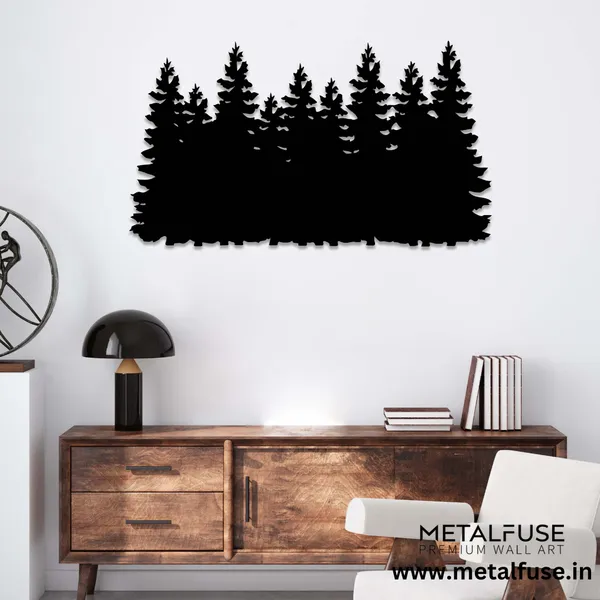 Metal_Wall_Art_for_Home_Decoration__|_Pine_Trees_Metal-_Wall_Art_|_Black