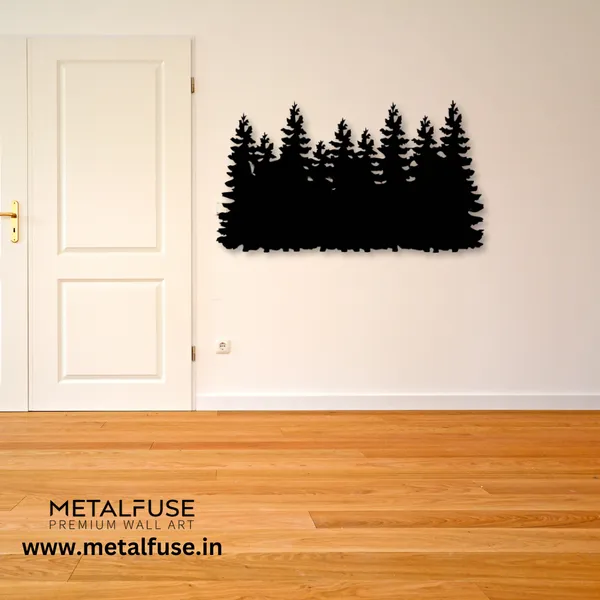 Metal_Wall_Art_for_Home_Decoration__|_Pine_Trees_Metal-_Wall_Art_|_Black
