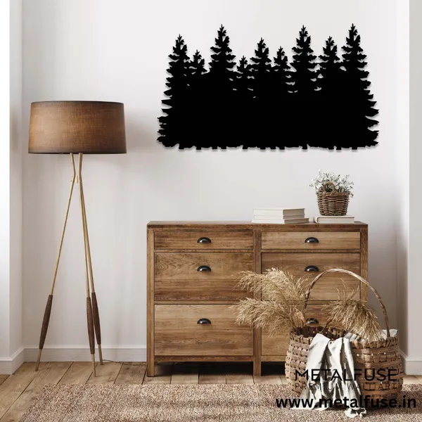 Metal_Wall_Art_for_Home_Decoration__|_Pine_Trees_Metal-_Wall_Art_|_Black