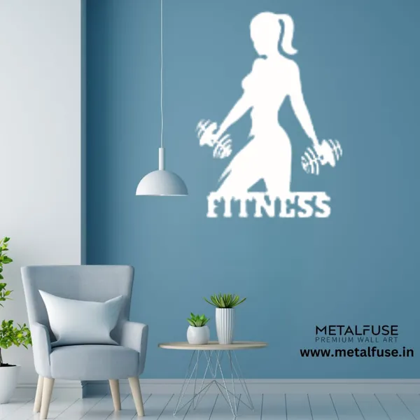 Metal_Wall_Art_for_Home_Decoration__|_Dumbbell-__|_White