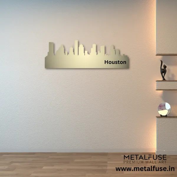 Metal_Wall_Art_for_Home_Decoration__|_Houston_Skyline__|_Gold