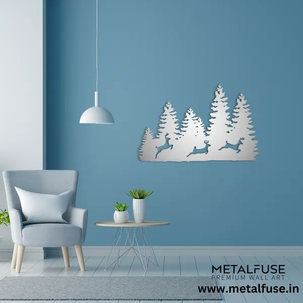 Metal_Wall_Art_for_Home_Decoration__|_Three_Forest_Deers__|_Silver