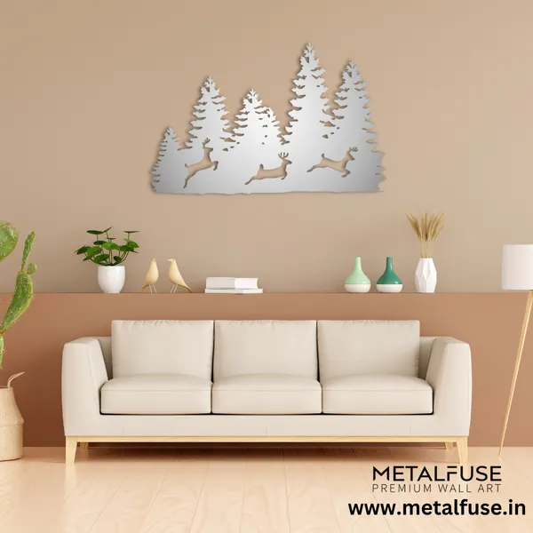 Metal_Wall_Art_for_Home_Decoration__|_Three_Forest_Deers__|_Silver
