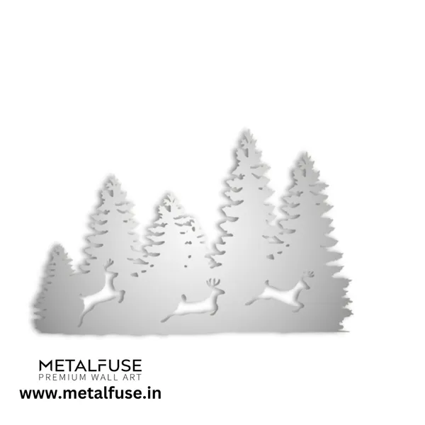 Metal_Wall_Art_for_Home_Decoration__|_Three_Forest_Deers__|_Silver