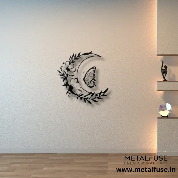 Wooden_Wall_Art_for_Home_Decoration__|_Flower_Moon__|_Black