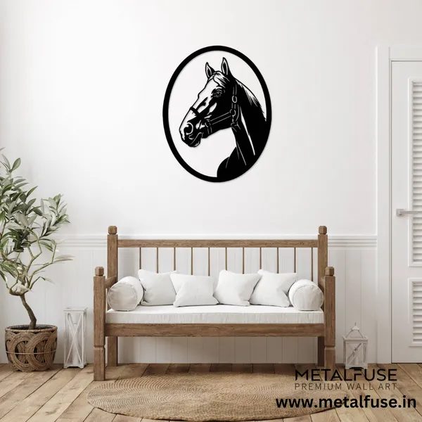 Wooden_Wall_Art_for_Home_Decoration__|_Horse__|_Black