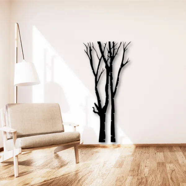 Wooden_Wall_Art_for_Home_Decoration__|_Tree_Trunk__|_Black