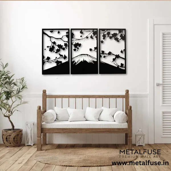 Wooden_Wall_Art_for_Home_Decoration__|_Sakura_Cherry_Blossom__|_Black