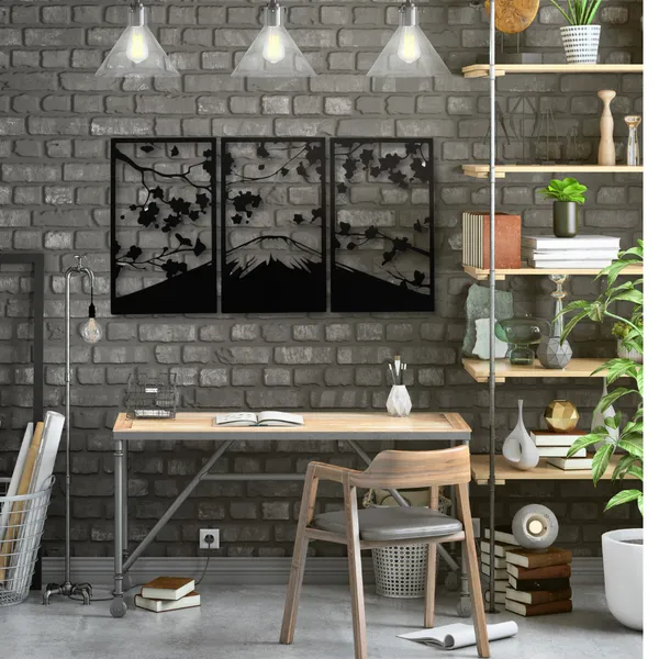 Wooden_Wall_Art_for_Home_Decoration__|_Sakura_Cherry_Blossom__|_Black