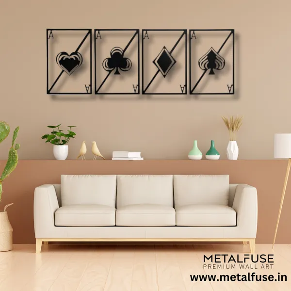 Wooden_Wall_Art_for_Home_Decoration__|_Quad_Aces__|_Black