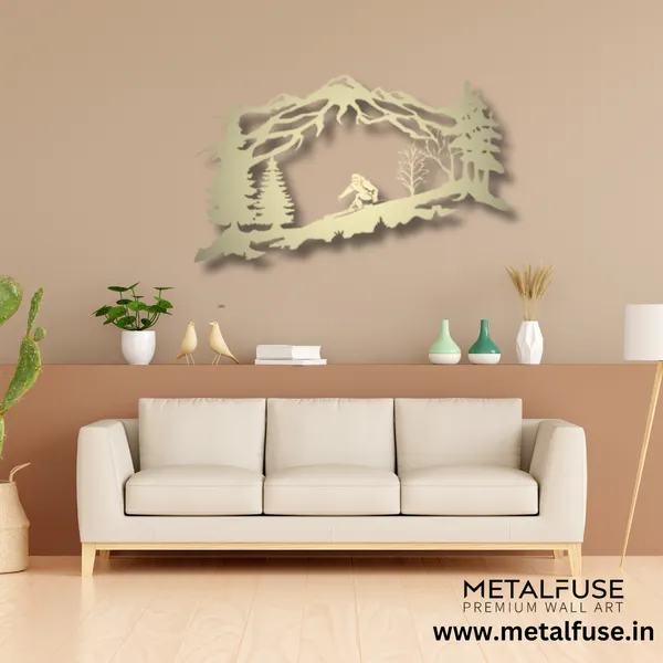 Metal_Wall_Art_for_Home_Decoration__|_Mountain_Skier__|_Gold