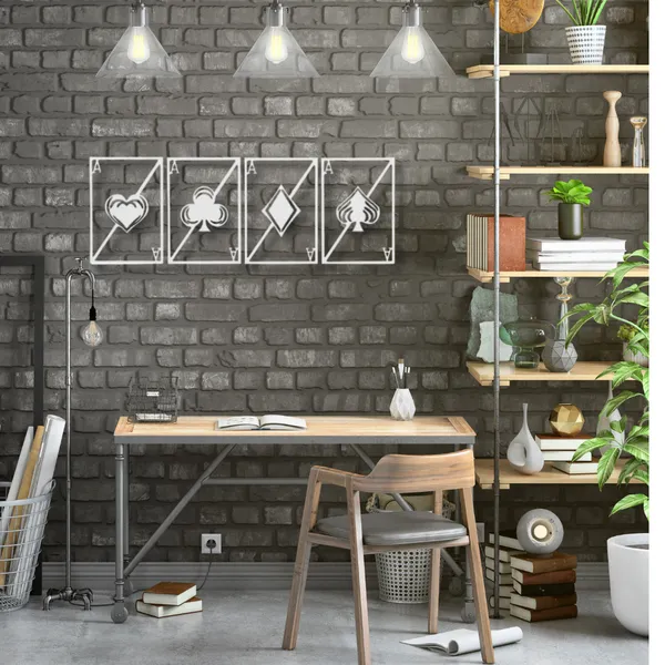 Metal_Wall_Art_for_Home_Decoration__|_Quad_Aces__|_White