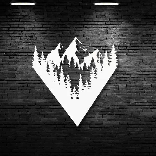 Metal_Wall_Art_for_Home_Decoration__|_Mountain_View__|_White