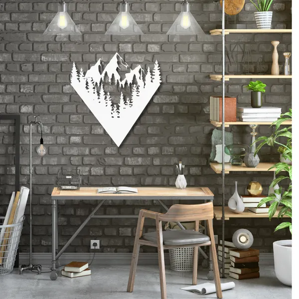 Metal_Wall_Art_for_Home_Decoration__|_Mountain_View__|_White
