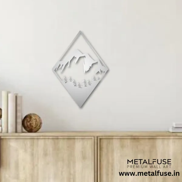 Metal_Wall_Art_for_Home_Decoration__|_Diamond_Mountain__|_Silver