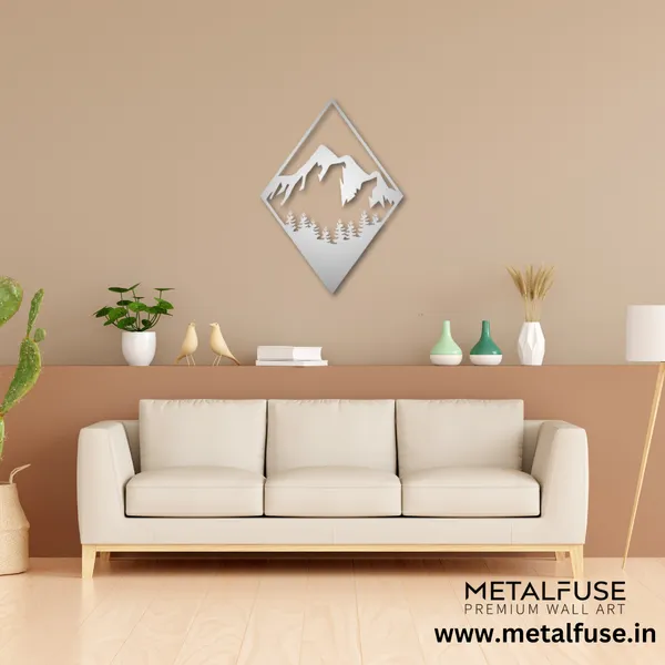 Metal_Wall_Art_for_Home_Decoration__|_Diamond_Mountain__|_Silver