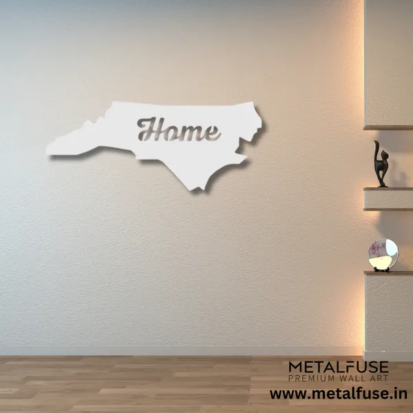 Metal_Wall_Art_for_Home_Decoration__|_North_Carolina_Home__|_White