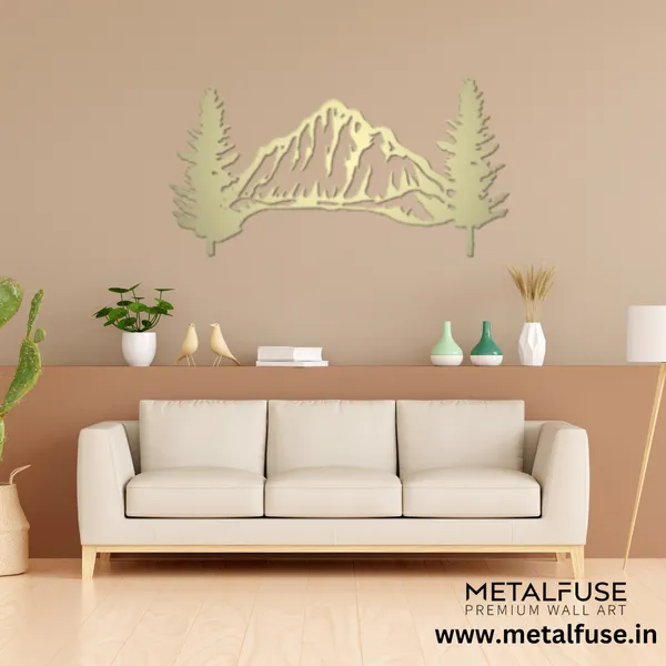 Metal_Wall_Art_for_Home_Decoration__|_Acadia_Cadillac_Mountain__|_Gold