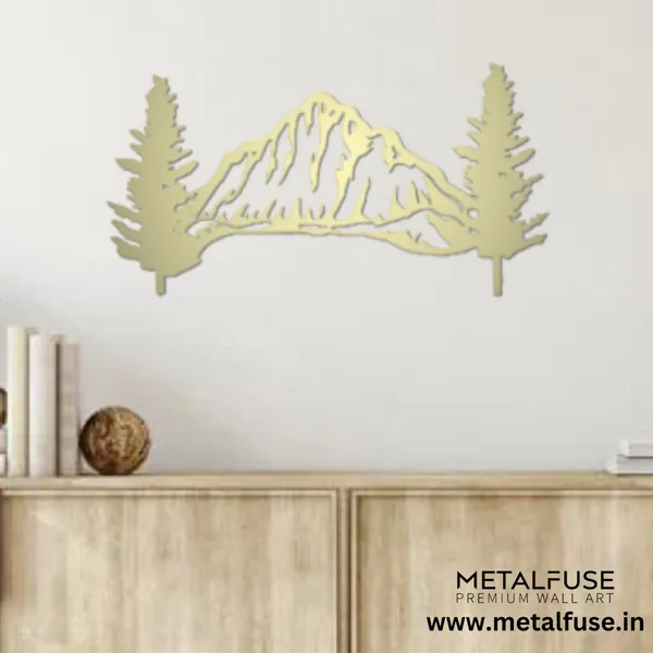 Metal_Wall_Art_for_Home_Decoration__|_Acadia_Cadillac_Mountain__|_Gold