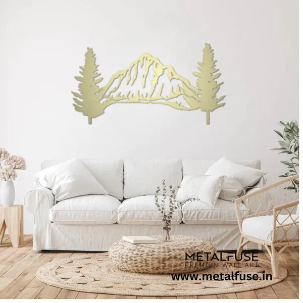 Metal_Wall_Art_for_Home_Decoration__|_Acadia_Cadillac_Mountain__|_Gold