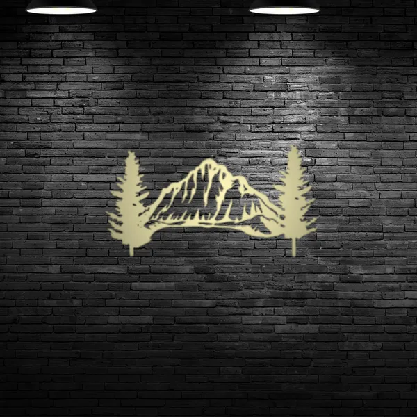 Metal_Wall_Art_for_Home_Decoration__|_Acadia_Cadillac_Mountain__|_Gold