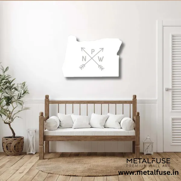 Metal_Wall_Art_for_Home_Decoration__|_Oregon_Pnw__|_White