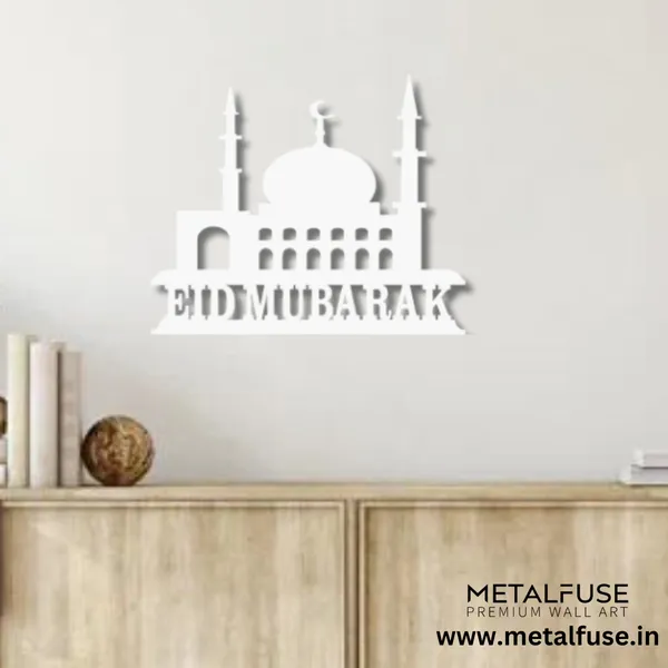 Metal_Wall_Art_for_Home_Decoration__|_Eid-Mubarak_Calligraphy__|_White