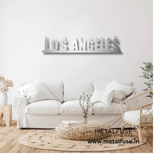 Metal_Wall_Art_for_Home_Decoration__|_Los_Angeles_Skyline_Skyline__|_Silver