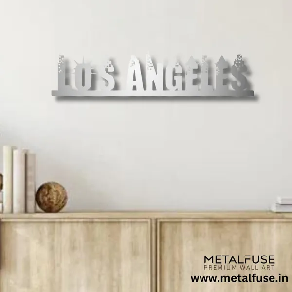 Metal_Wall_Art_for_Home_Decoration__|_Los_Angeles_Skyline_Skyline__|_Silver