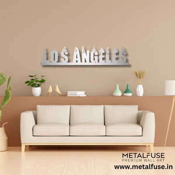 Metal_Wall_Art_for_Home_Decoration__|_Los_Angeles_Skyline_Skyline__|_Silver