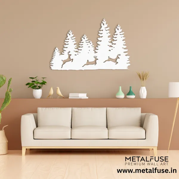Metal_Wall_Art_for_Home_Decoration__|_Three_Forest_Deers__|_White