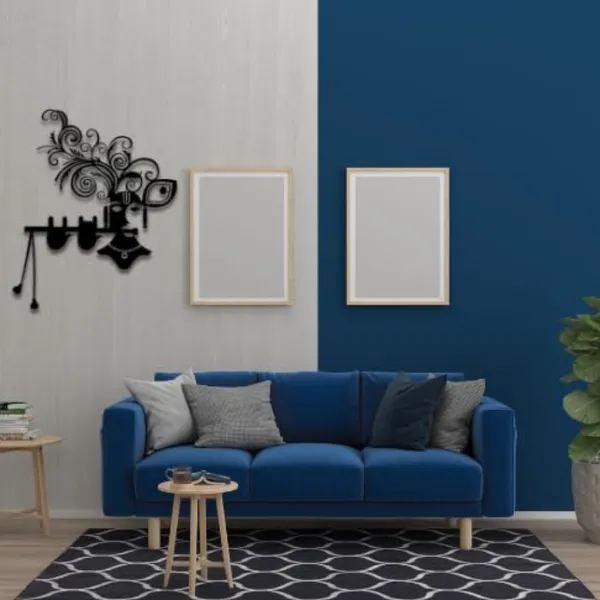 Metal_Wall_Art_for_Home_Decoration__|_Krishna_Flute__|_Black