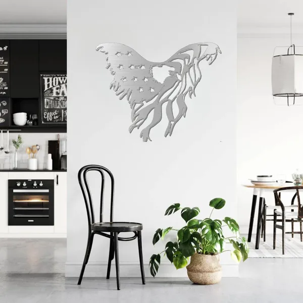 Metal_Wall_Art_for_Home_Decoration__|_American_Flag_Eagle__|_Silver