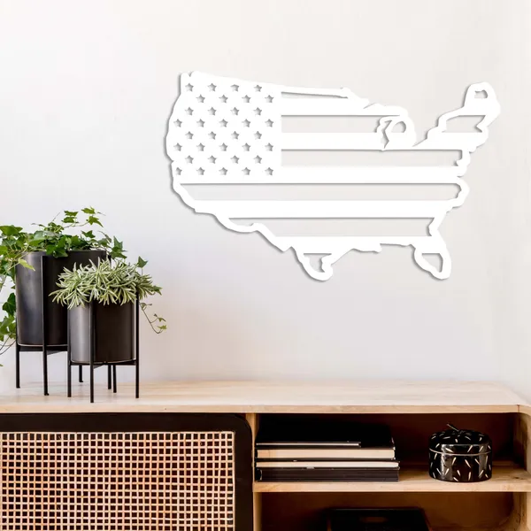 Metal_Wall_Art_for_Home_Decoration__|_American_Flag_United_States__|_White