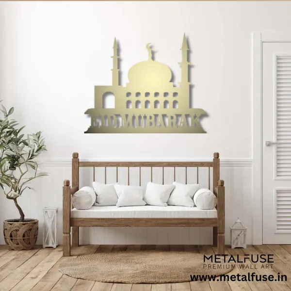 Metal_Wall_Art_for_Home_Decoration__|_Eid-Mubarak_Calligraphy__|_Gold