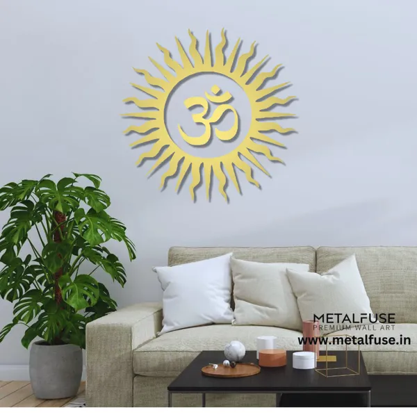 Metal_Wall_Art_for_Home_Decoration__|_Om_Vibrant__|_Gold