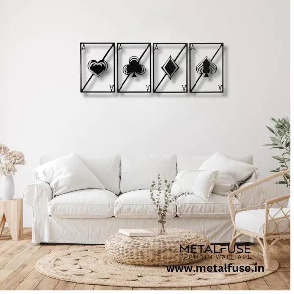 Metal_Wall_Art_for_Home_Decoration__|_Quad_Aces__|_Black