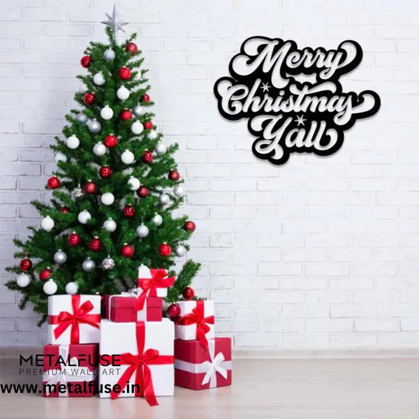 Metal_Wall_Art_for_Home_Decoration__|_Merry_Christmas_Y'All__|_Black