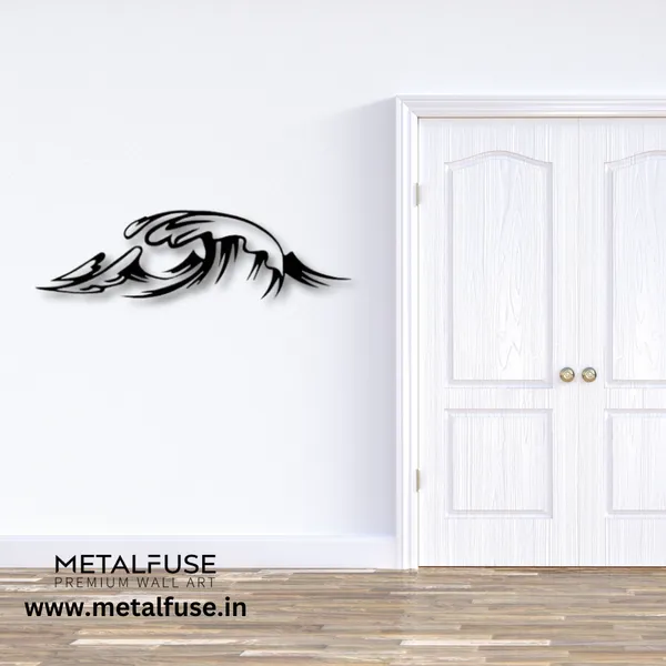 Metal_Wall_Art_for_Home_Decoration__|_Waves__|_Black