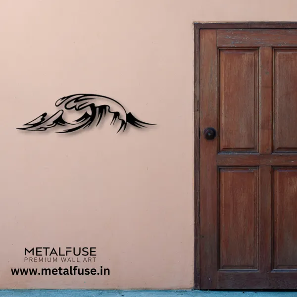 Metal_Wall_Art_for_Home_Decoration__|_Waves__|_Black