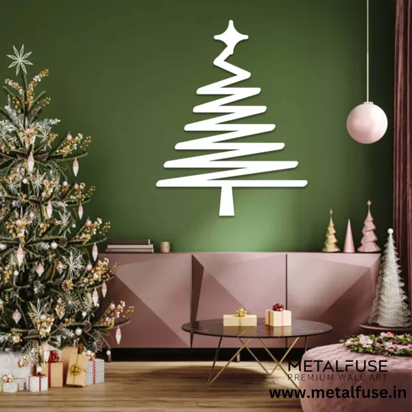 Metal_Wall_Art_for_Home_Decoration__|_Abstract_Christmas_Tree__|_White