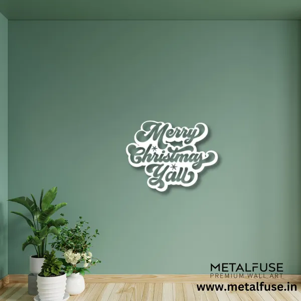Metal_Wall_Art_for_Home_Decoration__|_MERRY_CHRISTMAS_Y'ALL__|_White