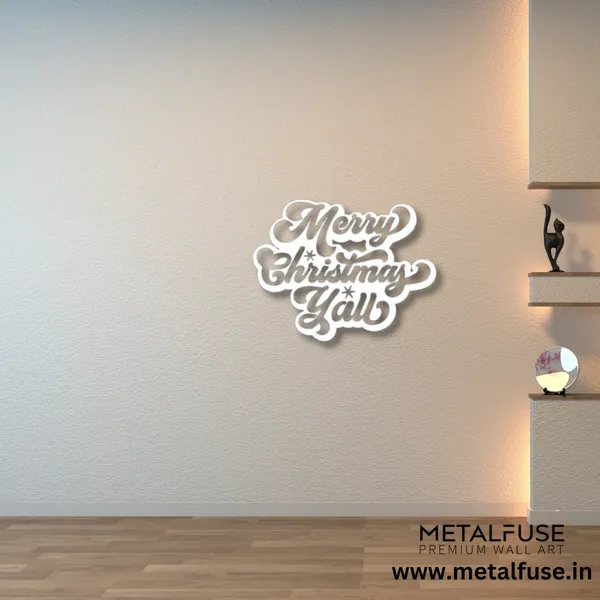 Metal_Wall_Art_for_Home_Decoration__|_MERRY_CHRISTMAS_Y'ALL__|_White