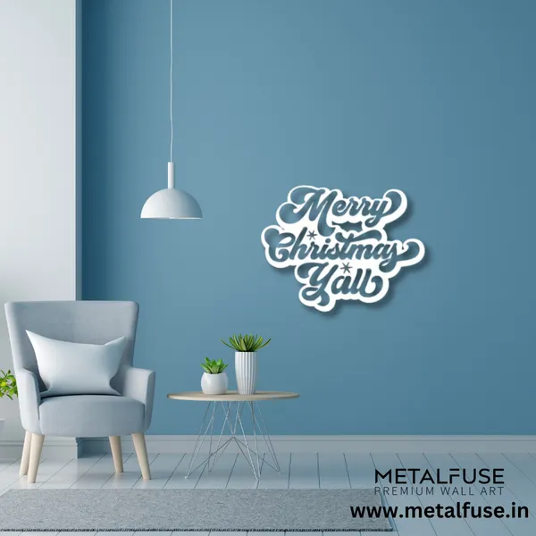 Metal_Wall_Art_for_Home_Decoration__|_MERRY_CHRISTMAS_Y'ALL__|_White
