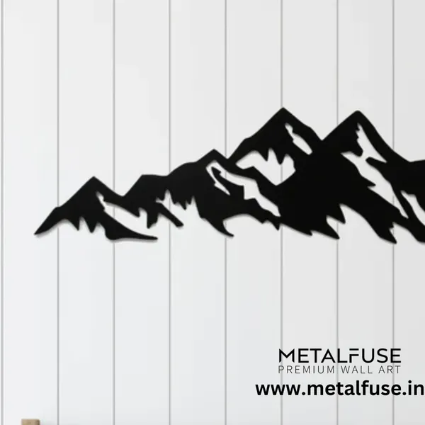 Metal_Wall_Art_for_Home_Decoration__|_Mountains__|_Black