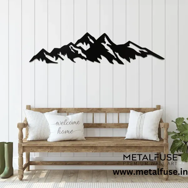 Metal_Wall_Art_for_Home_Decoration__|_Mountains__|_Black