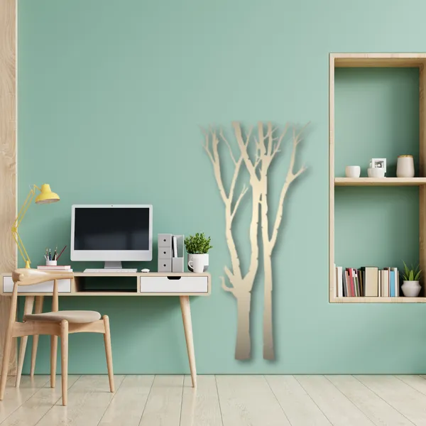 Metal_Wall_Art_for_Home_Decoration__|_Tree_Trunk__|_Gold