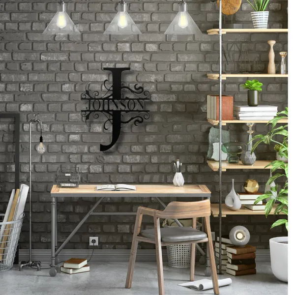 Metal_Wall_Art_for_Home_Decoration__|_Personalized_Monogram__|_Black
